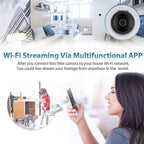 1080p Magnetic WiFi Mini Camera-RV Motorhome Rear View Camera