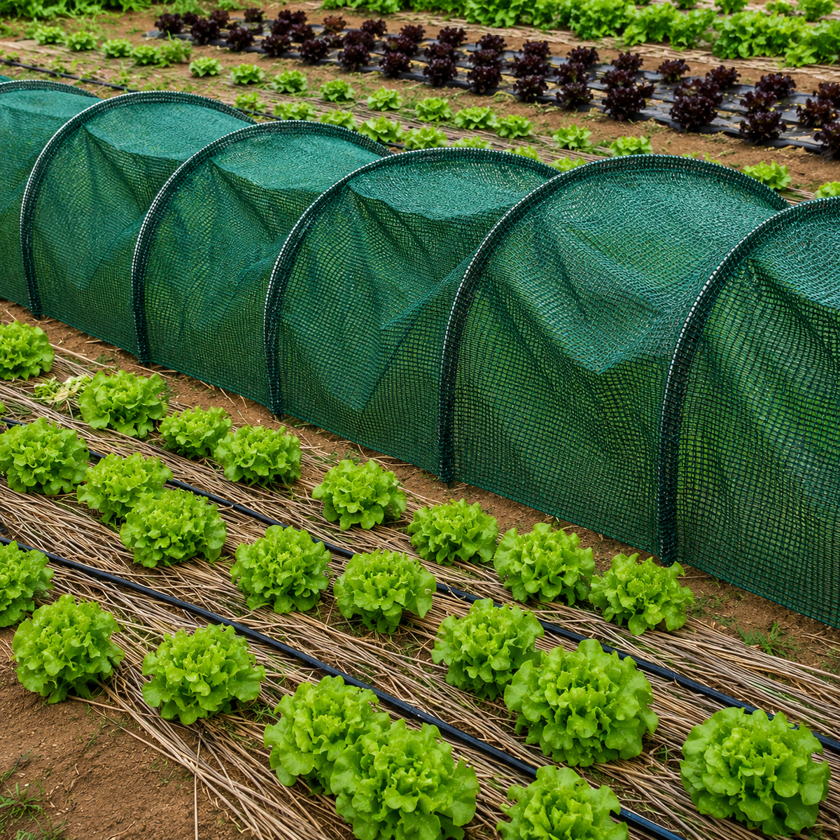 Garden Plant Protection Netting Tunnel, Insect Netting for Vegetables and Birds