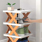 Foldable Multi-Layer Shoe Rack, Shoe Storage Organizer