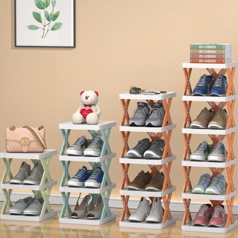 Shoe rack for storage