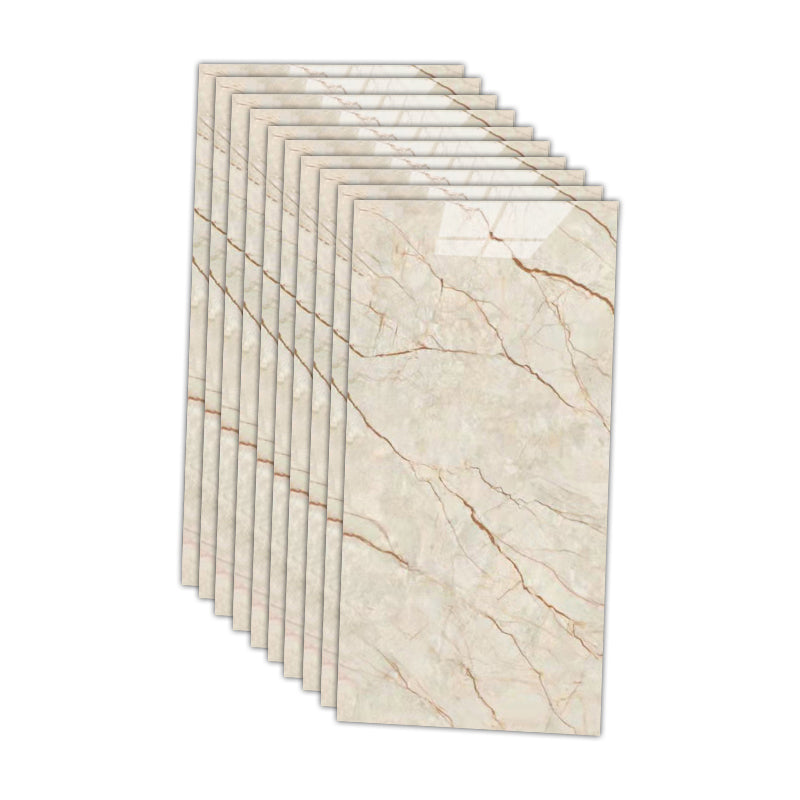 12" x 24" marbling single plate waterproof backsplash wall tile for bathroom