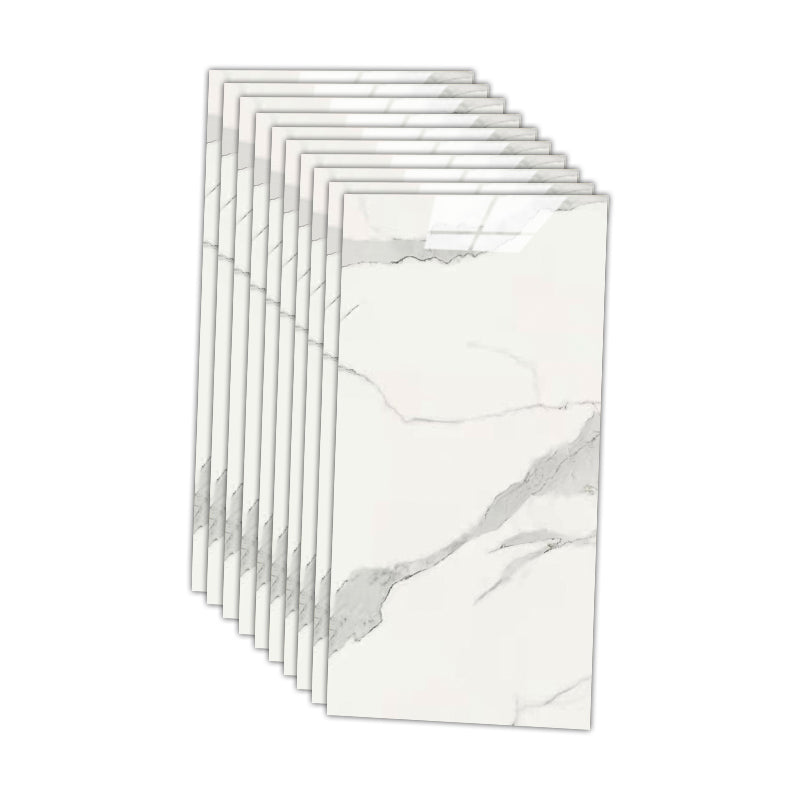 12" x 24" marbling single plate waterproof backsplash wall tile for bathroom
