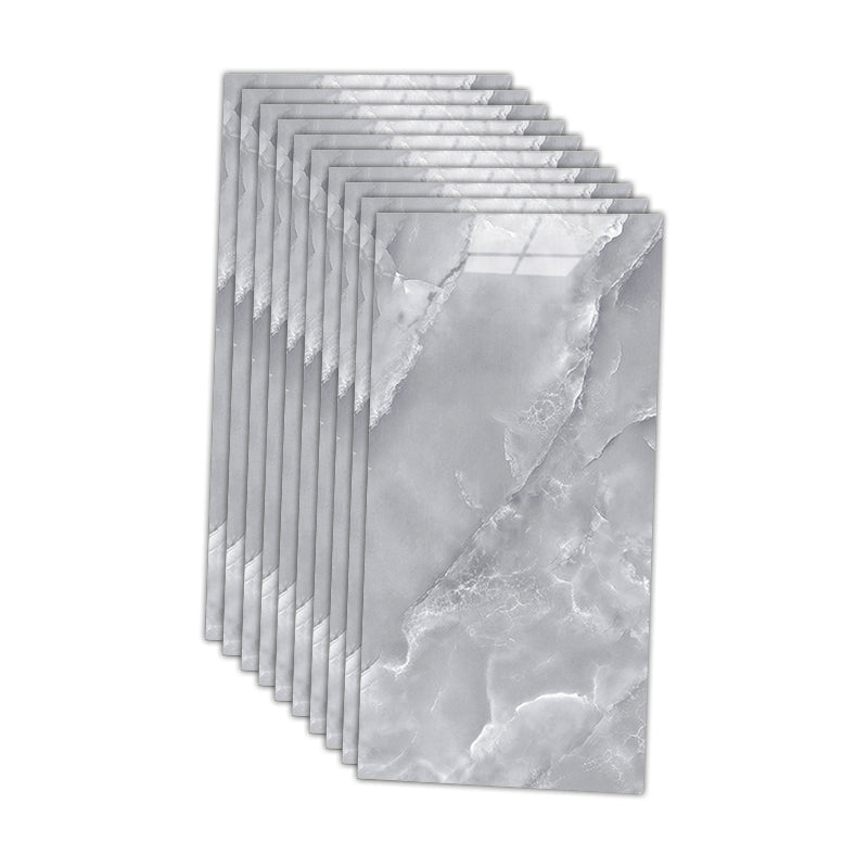 12" x 24" marbling single plate waterproof backsplash wall tile for bathroom