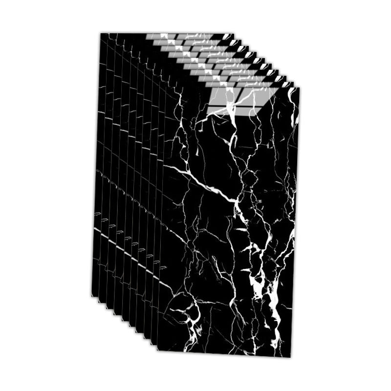 12" x 24" marbling single plate waterproof backsplash wall tile for bathroom