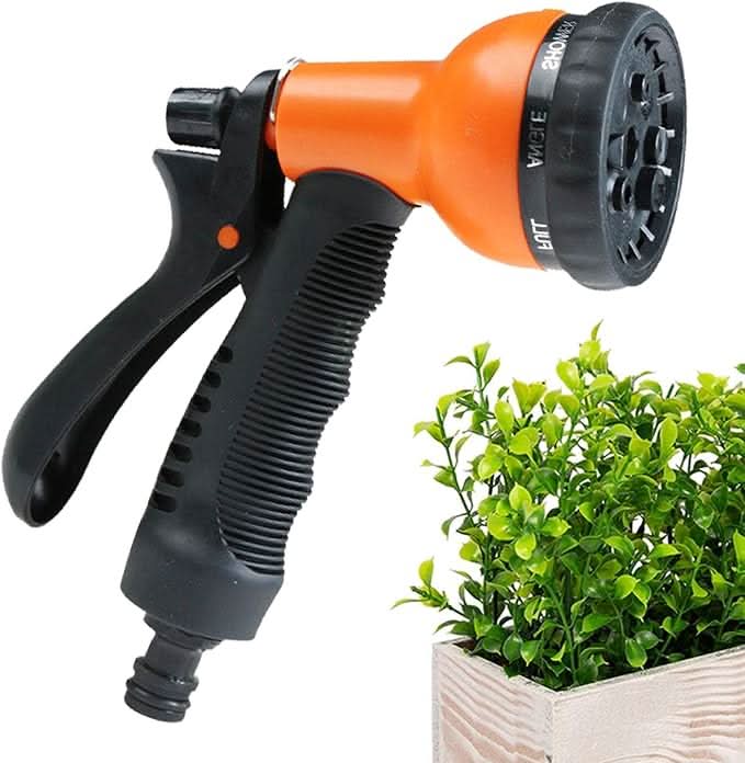 Zevolim| 7-Function Garden Hose Nozzle – Adjustable Sprayer