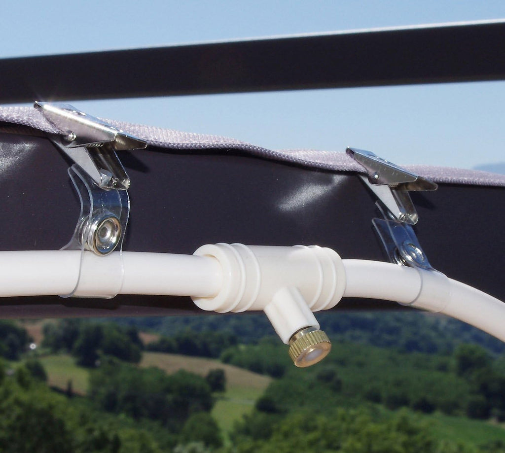 Zevolim| Spray irrigation system – Water hose with spray nozzles for refreshing cooling in the garden