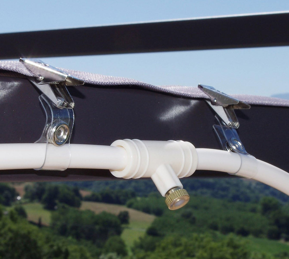 Zevolim| Spray irrigation system – Water hose with spray nozzles for refreshing cooling in the garden
