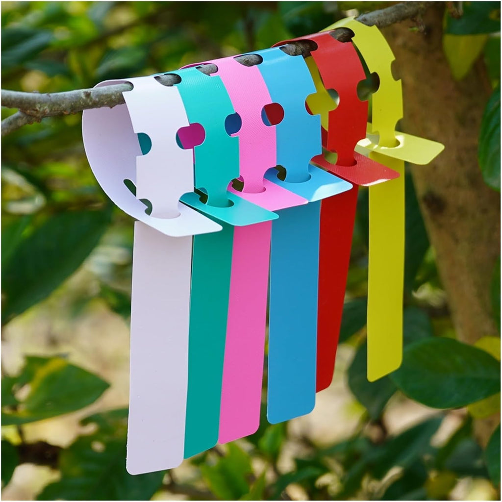 Zevolim| Reusable plant labels made of plastic for garden and tree marking