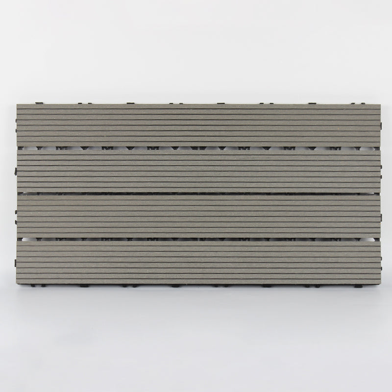 12" X 24" Deck/Pavement Floor Tiles 4-Slat Decking Tiles