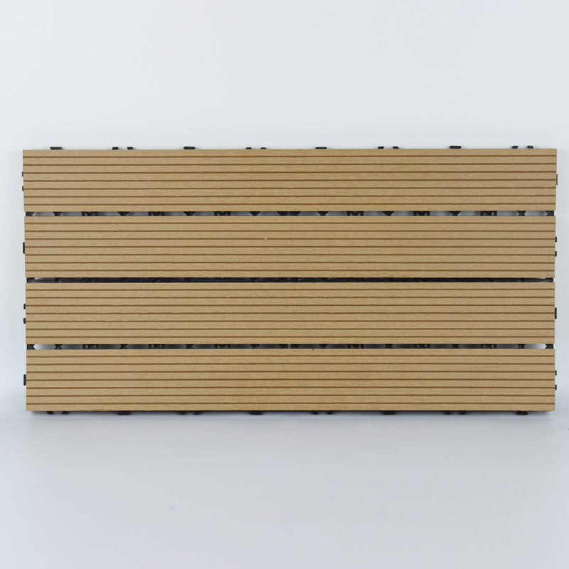 12" X 24" Deck/Pavement Floor Tiles 4-Slat Decking Tiles