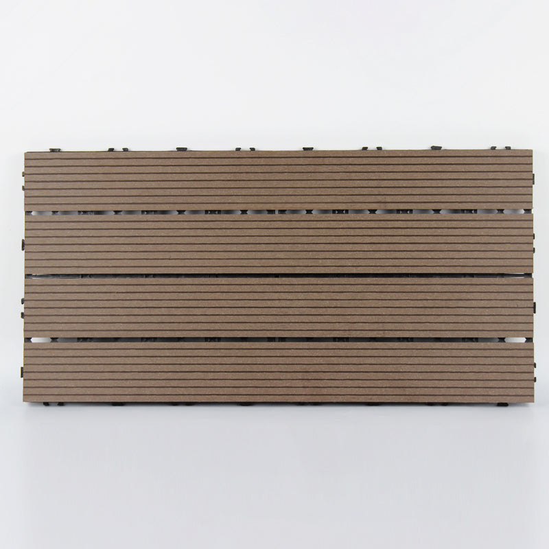 12" X 24" Deck/Pavement Floor Tiles 4-Slat Decking Tiles