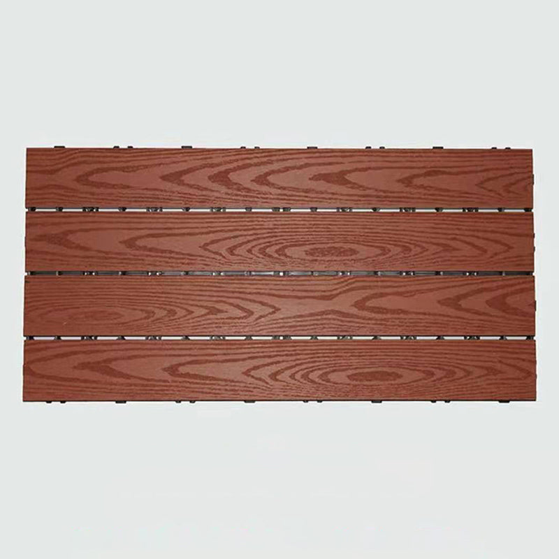 12" X 24" Deck/Pavement Floor Tiles 4-Slat Decking Tiles