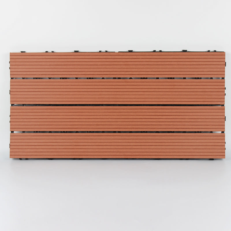 12" X 24" Deck/Pavement Floor Tiles 4-Slat Decking Tiles