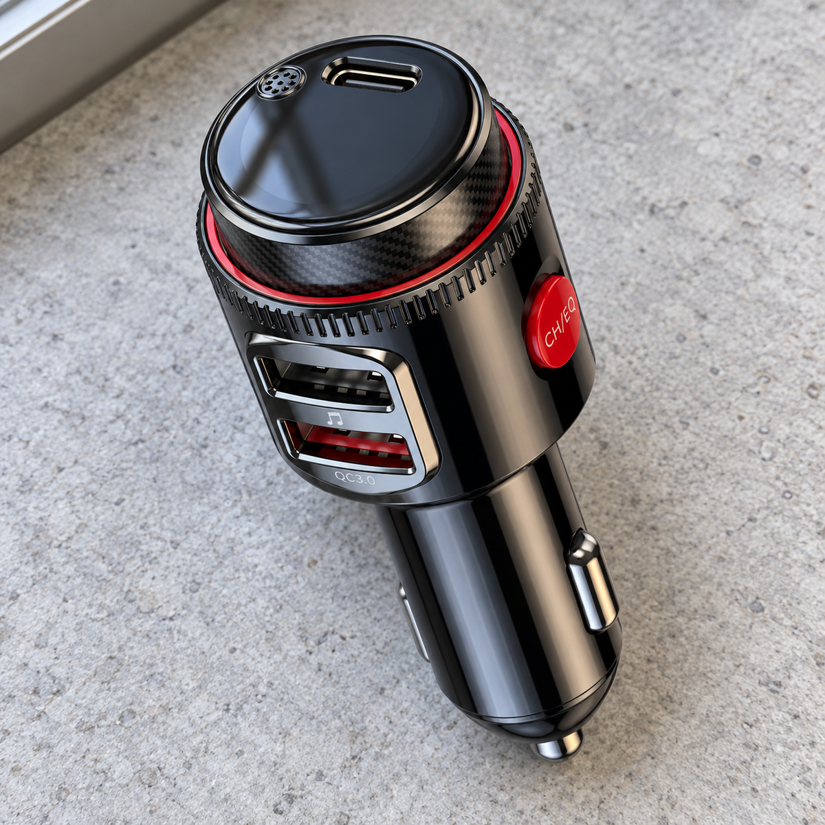 Multi-Port Smart Chip Car Fast Charger