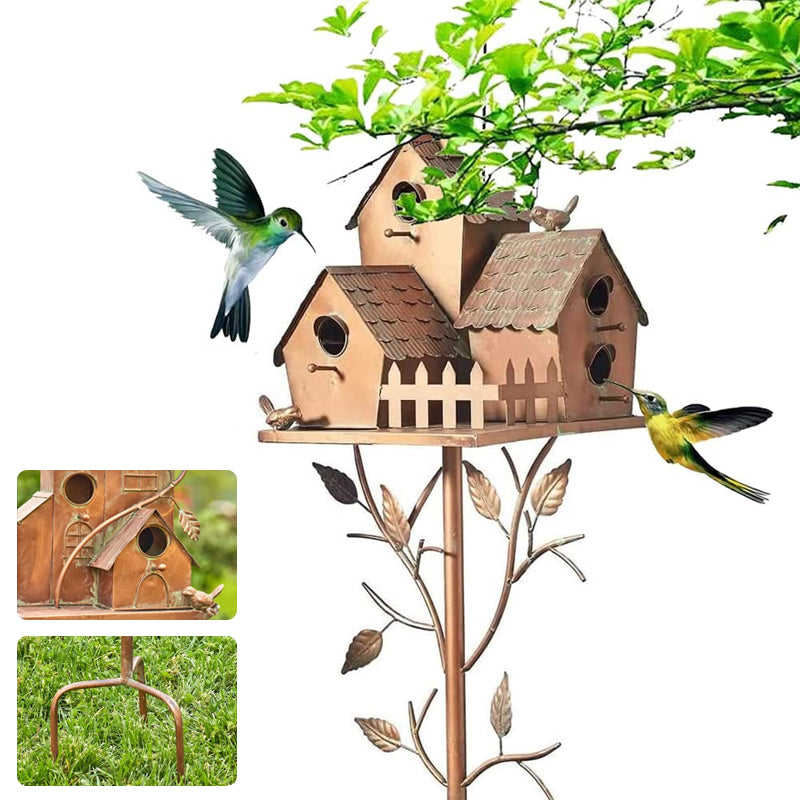 Zevolim| Birdhouse Garden Stakes