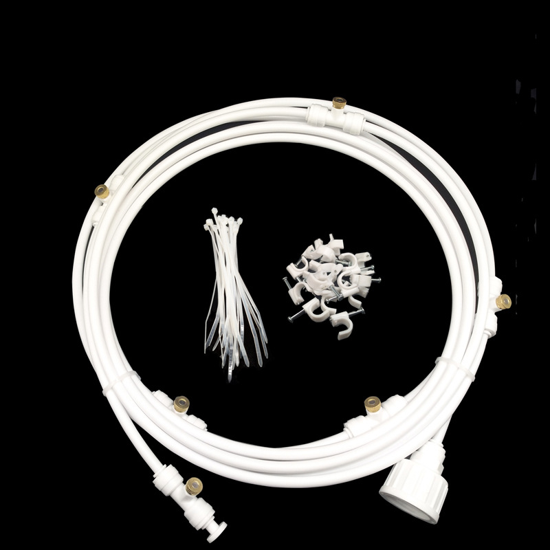 Zevolim| Spray irrigation system – Water hose with spray nozzles for refreshing cooling in the garden