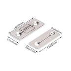 No-hole magnetic door closer