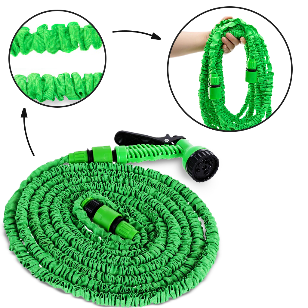 Zevolim| Expandable Garden Hose with Spray Gun