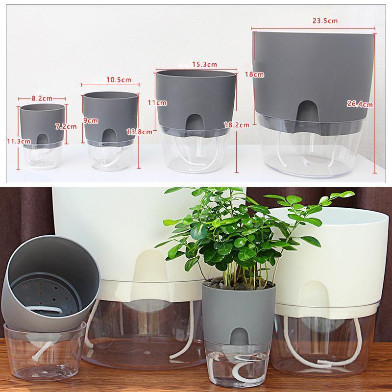 Zevolim| Self-watering Hydro-Flower Pot