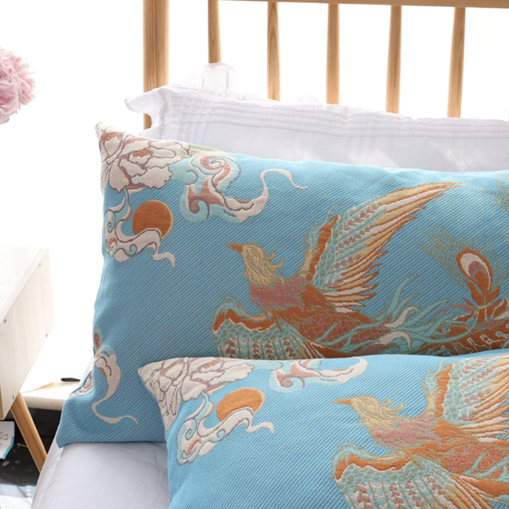 Zevolim| Ornate Heritage Cotton Pillowcase Set