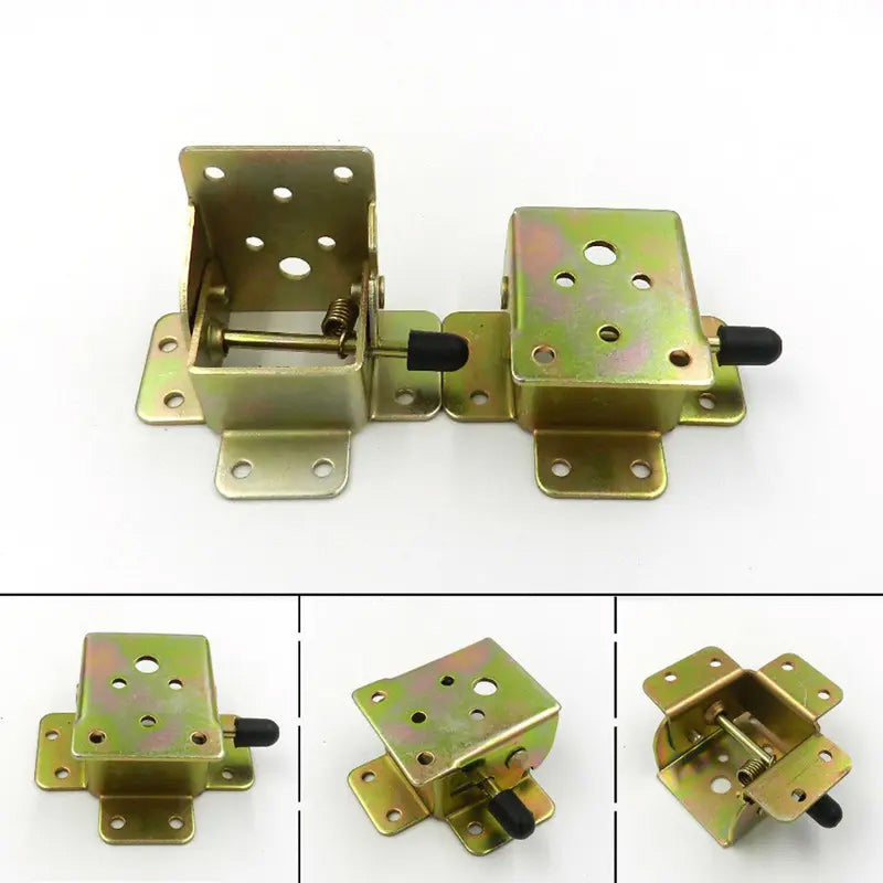 Folding hinge with lock