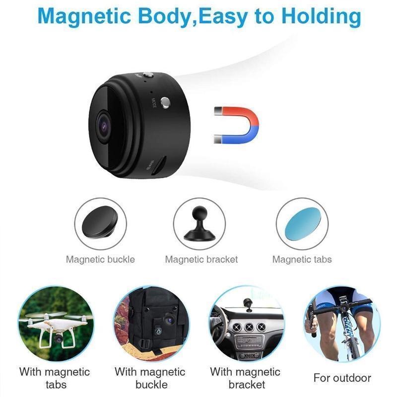 1080p Magnetic WiFi Mini Camera-RV Motorhome Rear View Camera
