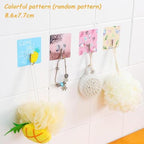 Self-Adhesive Wall Hooks, 10/20/30-Piece Options