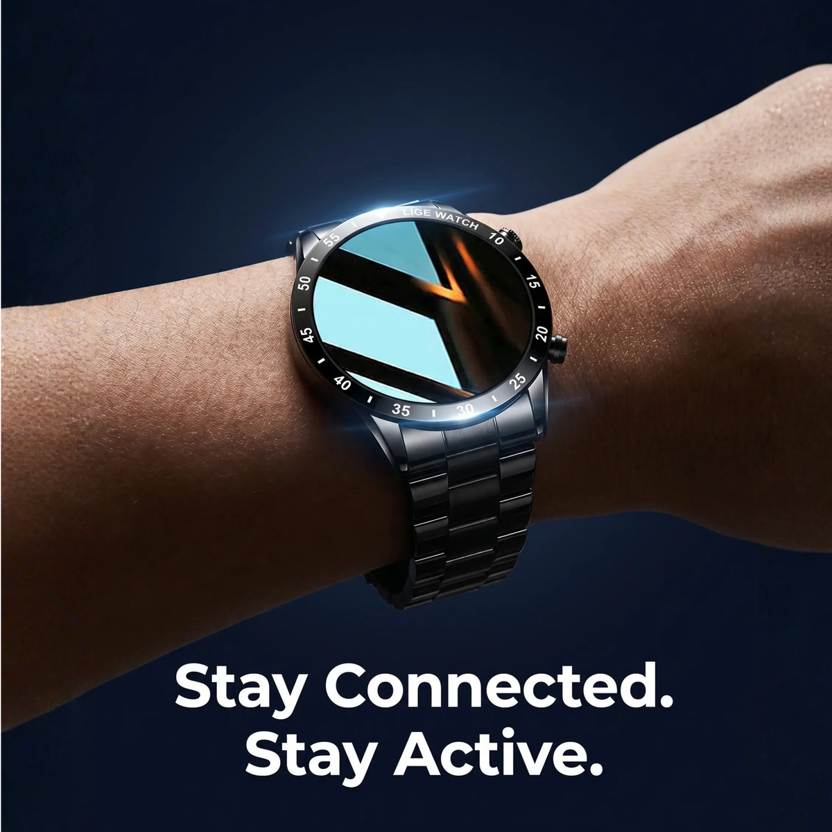 Zevolim | Luxury 4G Smartwatch – Stylish Watch with Calls, GPS & Health Features