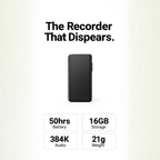Zevolim | Miniature Voice Recorder – Small, Discreet, and Powerful Audio Capture | Perfect for Stealth Recording and Voice Activation