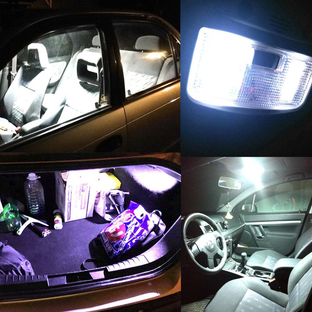 10pcs Multi-color Auto Interior Led Lamp Dome Bulb Light