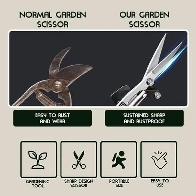 Zevolim| Portable Pointed Garden Shears