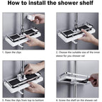 Loch-free multifunctional storage shelf