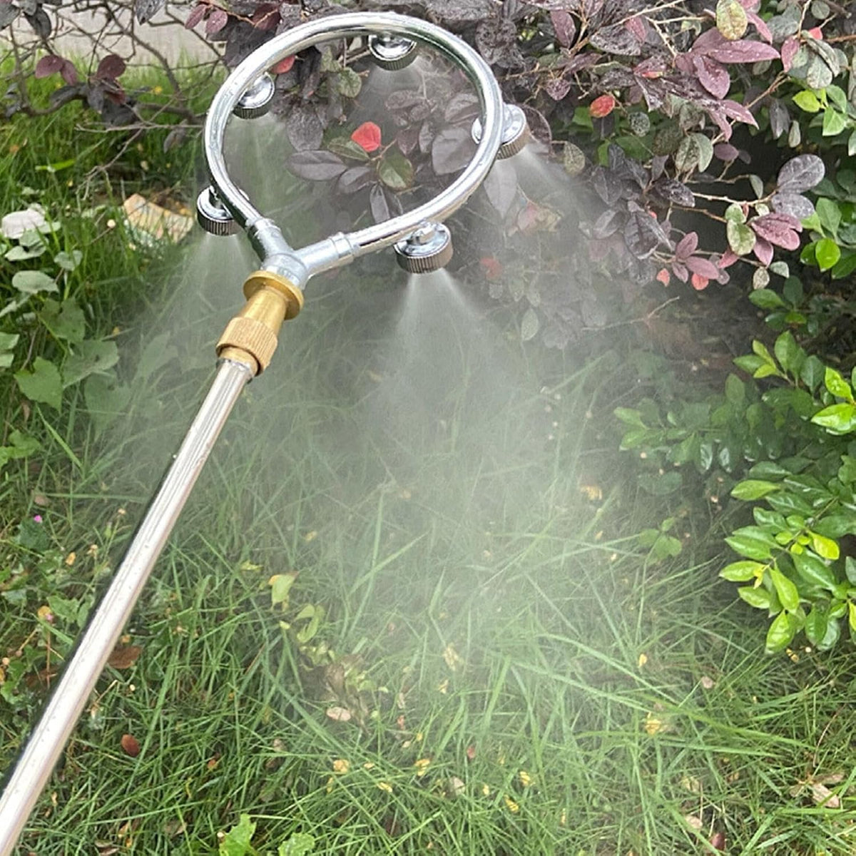 Zevolim| High pressure stainless steel ring multi nozzle – Efficient spray attachment for garden irrigation
