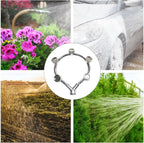 Zevolim| High pressure stainless steel ring multi nozzle – Efficient spray attachment for garden irrigation