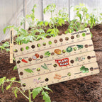 Zevolim| Wood Plant Ruler – Multifunctional Seed Measuring Tool for Garden