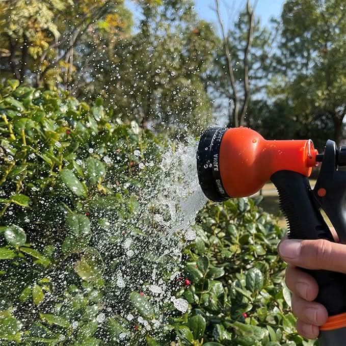 Zevolim| 7-Function Garden Hose Nozzle – Adjustable Sprayer
