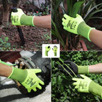 Zevolim| Work Gloves with Wonder Grip – Non-Slip Gloves for Gardening and Craftsmanship
