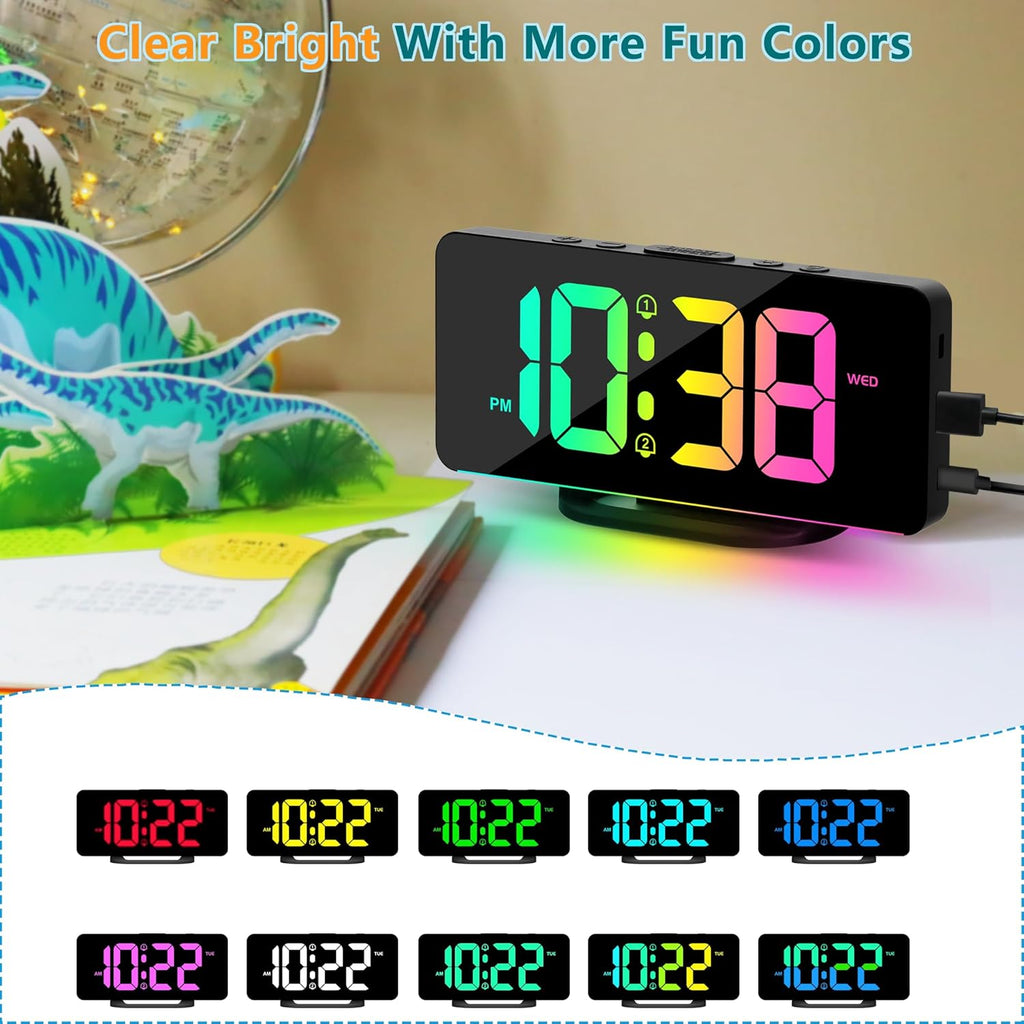 11.5-Inch Digital Calendar Day Clock with 19 Reminders – Claryon