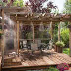 Zevolim| Spray irrigation system – Water hose with spray nozzles for refreshing cooling in the garden