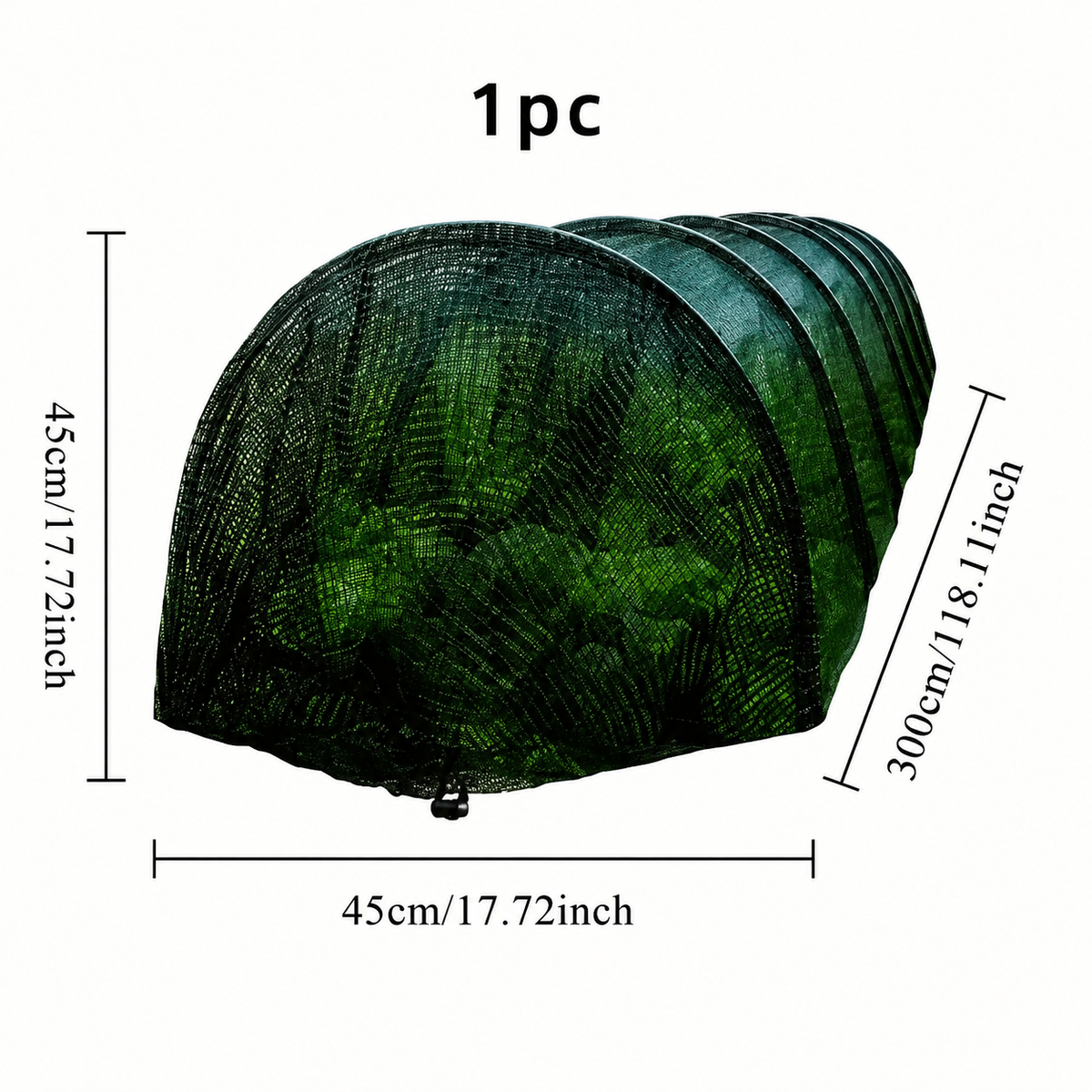 Garden Plant Protection Netting Tunnel, Insect Netting for Vegetables and Birds