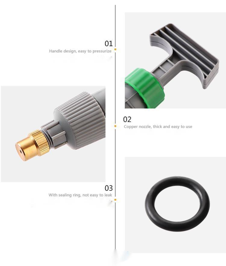Zevolim| Universal Bottle Garden Sprayer with High Pressure Nozzle – For Plant Watering and Cleaning