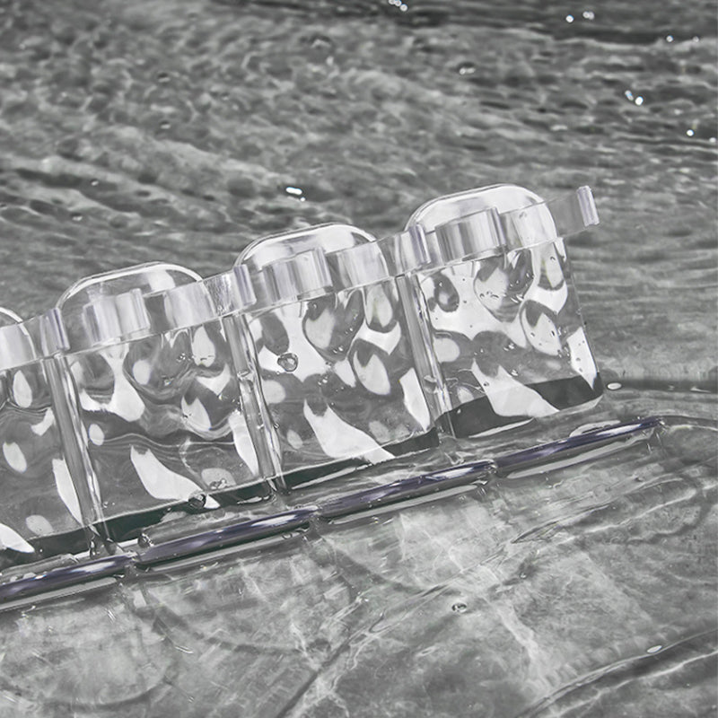 Wall shelf made of plastic