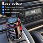 Multi-Port Smart Chip Car Fast Charger