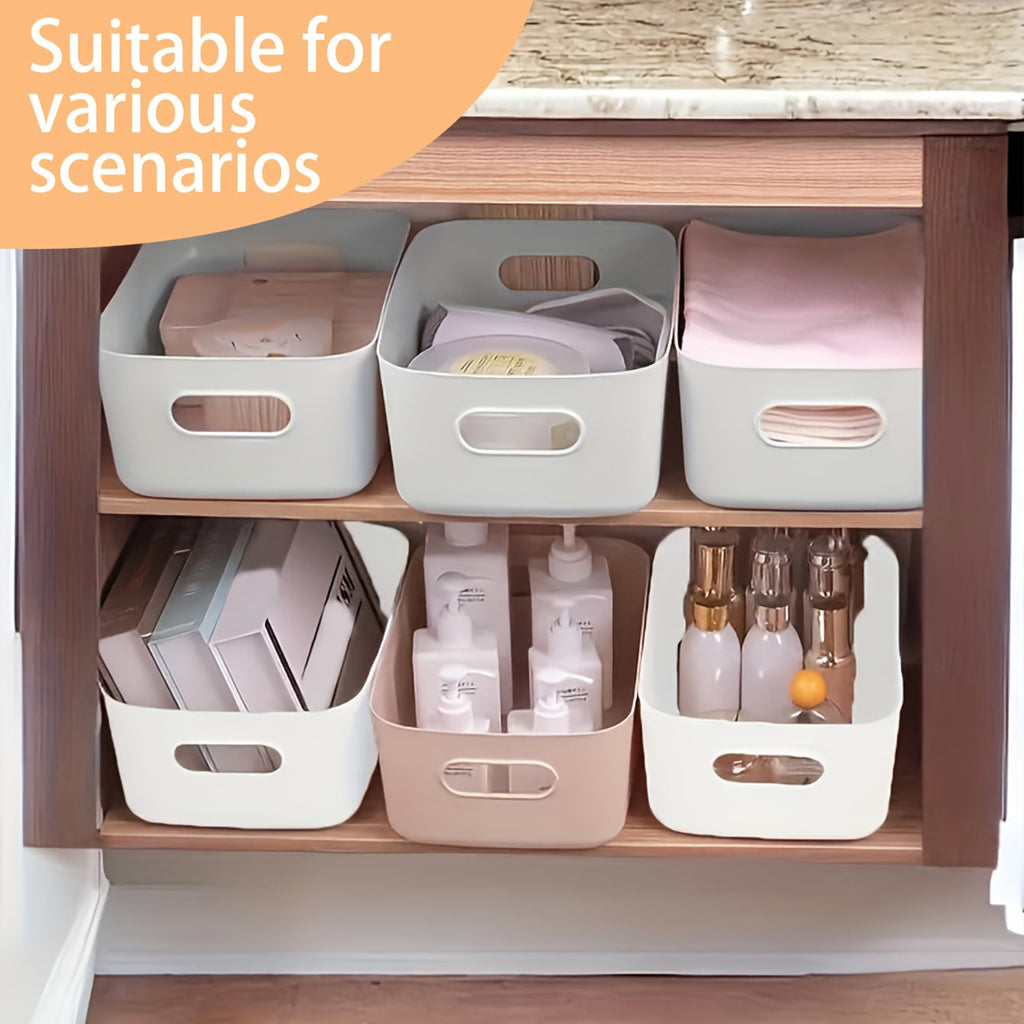 OrganiseerGemak - Set of 10 Wall Storage Boxes for Cosmetics and Snacks Bowlift