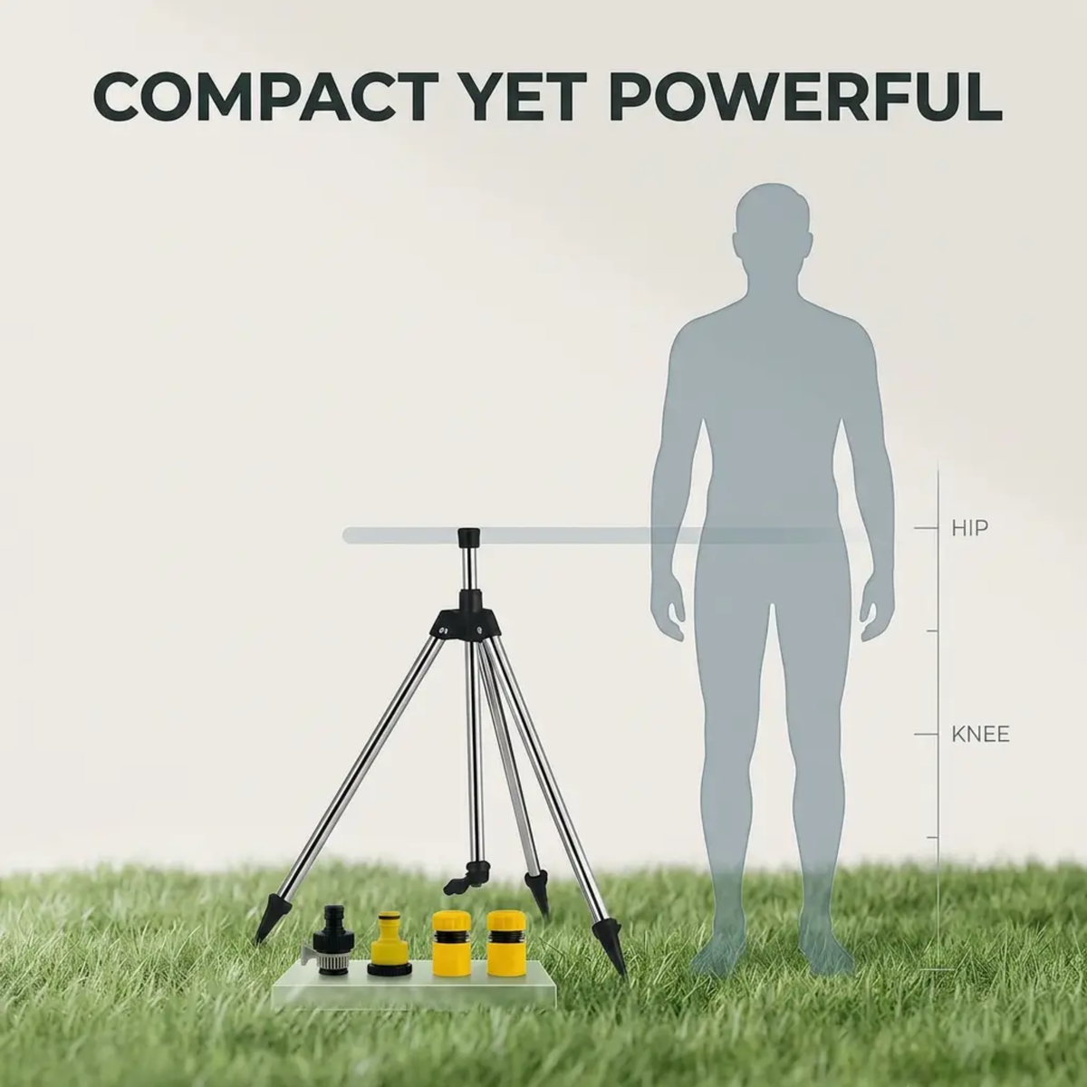 Zevolim | High Pressure Rotating Tripod Sprinkler