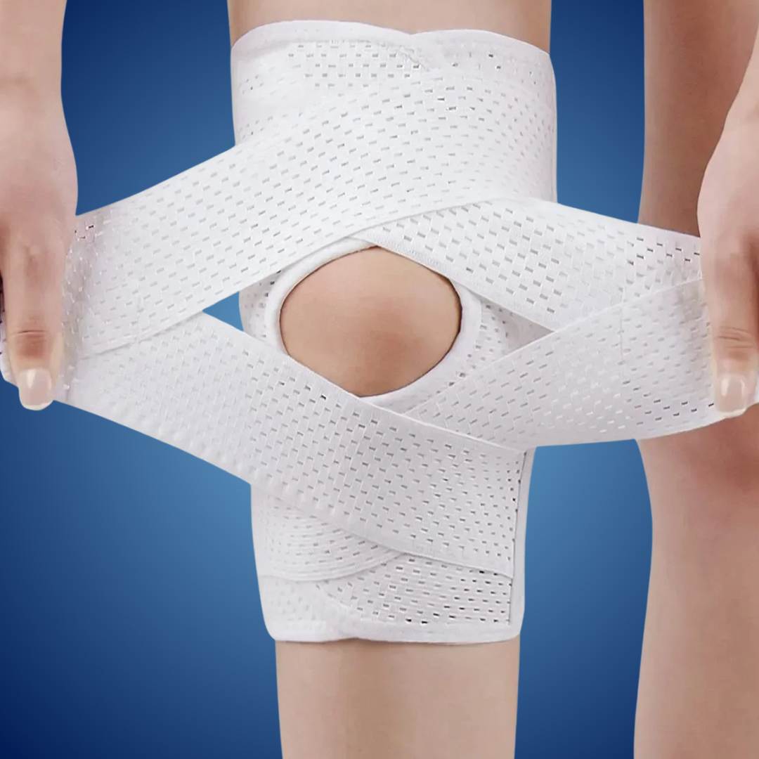 FlexGuard Knee Pads | with Support Compression Springs and Tension Strap - for Stability - Pain Relief and Protection Zevolim
