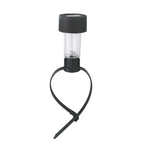 4 Pack Solar Railing Lights Warm White for Deck Fence Patio