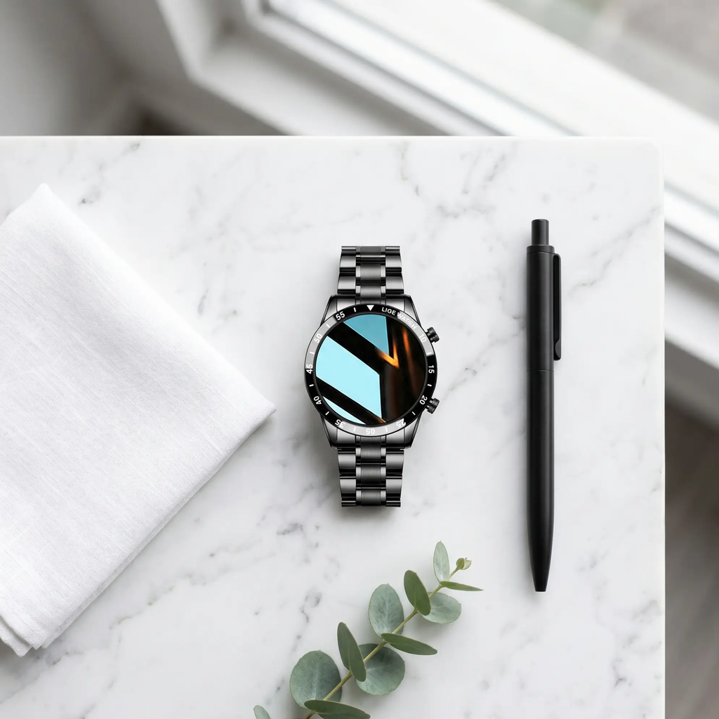 Zevolim | Luxury 4G Smartwatch – Stylish Watch with Calls, GPS & Health Features