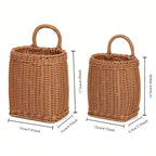 Willow Rattan Woven Storage Basket