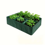 Zevolim| Planting bag with multiple compartments – Robust garden storage for plants and herbs